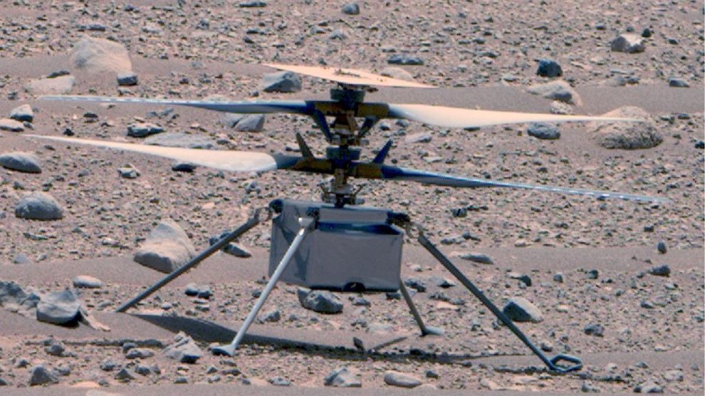 هلیکوپتر Ingenuity مریخ نورد ناسا